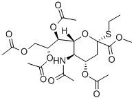PER-O-ACETYL-ALPHA-THIOETHYL-N-ACETYLNEURAMINIC METHYL ESTER CAS#: 121512-91-2
