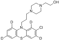 PERPHENAZINE-D4 (PHENOTHIAZINE-1,3,7,9-D4) CAS#: 155593-75-2