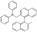 PHOSPHINE, [(2'-METHYL[1,1'-BINAPHTHALEN]-2-YL)METHYL]DIPHENYL- CAS#: 175648-45-0