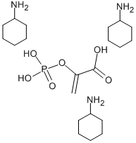 PHOSPHOENOLPYRUVIC ACID TRIS(CYCLOHEXYLAMMONIUM) SALT CAS#: 123334-13-4