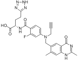 PLEVITREXED CAS#: 153538-08-0