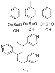 POLY(4-VINYLPYRIDINIUM P-TOLUENESULFONATE) CAS#: 132759-93-4