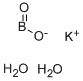 POTASSIUM METABORATE 4/3-WATER CAS#: 162379-51-3