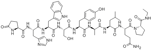 PYR-HIS-TRP-SER-HIS-D-ALA-TRP-TYR-PRO-NHET CAS#: 319432-42-3