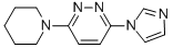 PYRIDAZINE, 3-(1H-IMIDAZOL-1-YL)-6-(1-PIPERIDINYL)- CAS#: 124079-32-9