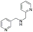 (PYRIDIN-2-YLMETHYL)(PYRIDIN-3-YLMETHYL)AMINE CAS#: 128802-95-9