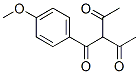 Pentane-2,4-dione, 3-(4-methoxybenzoyl)- CAS#: 137833-36-4