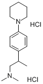 Phenethylamine, beta,N,N-trimethyl-4-piperidino-, dihydrochloride CAS#: 38591-44-5