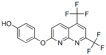 Phenol, 4-[[5,7-bis(trifluoromethyl)-1,8-naphthyridin-2-yl]oxy]- (9CI) CAS#: 303996-31-8