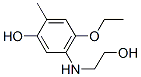 Phenol, 4-ethoxy-5-[(2-hydroxyethyl)amino]-2-methyl- (9CI) CAS#: 157231-32-8