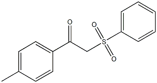 Phenyl[2-oxo-2-(4-methylphenyl)ethyl] sulfone CAS#: 38488-14-1