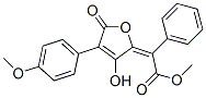 Phenyl[(2E)-3-hydroxy-4-(4-methoxyphenyl)-5-oxo-2,5-dihydrofuran-2-ylidene]acetic acid methyl ester CAS#: 481-64-1