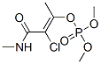Phosphoric acid dimethyl 2-chloro-1-methyl-3-(methylamino)-3-oxo-1-propenyl ester CAS#: 34491-04-8