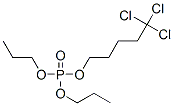 Phosphoric acid dipropyl 5,5,5-trichloropentyl ester CAS#: 36266-97-4