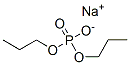 Phosphoric acid, dipropyl ester, sodium salt CAS#: 4545-54-4