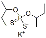 Phosphorodithioic acid, O,O-bis(1-methylpropyl) ester, potassium salt CAS#: 3287-85-2
