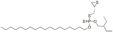 Phosphorodithioic acid, S-(2,3-epithiopropyl) O-(2-ethylbutyl) O-octadecyl ester CAS#: 3285-10-7