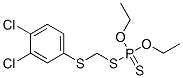 Phosphorodithioic acid S-[[(3,4-dichlorophenyl)thio]methyl]O,O-diethyl ester CAS#: 3152-41-8