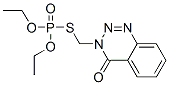 Phosphorothioic acid O,O-diethyl S-[(4-oxo-1,2,3-benzotriazin-3(4H)-yl)methyl] ester CAS#: 39923-25-6