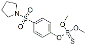 Phosphorothioic acid O,O-dimethyl O-[4-(1-pyrrolidinylsulfonyl)phenyl] ester CAS#: 3078-93-1