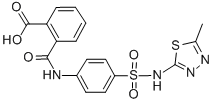 Phthalylsulfamethizol CAS#: 485-24-5