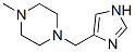 Piperazine, 1-(1H-imidazol-4-ylmethyl)-4-methyl- (9CI) CAS#: 279679-93-5