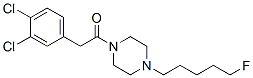 Piperazine, 1-[5-fluoropentyl]-4-[(3,4-dichlorophenyl)acetyl]- CAS#: 141044-94-2
