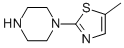 Piperazine, 1-(5-methyl-2-thiazolyl)- (6CI,9CI) CAS#: 118113-05-6
