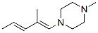 Piperazine, 1-methyl-4-(2-methyl-1,3-pentadienyl)-, (E,E)- (9CI) CAS#: 135712-34-4
