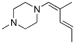 Piperazine, 1-methyl-4-(2-methyl-1,3-pentadienyl)-, (Z,E)- (9CI) CAS#: 135712-30-0