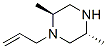 Piperazine, 2,5-dimethyl-1-(2-propenyl)-, (2S,5R)- (9CI) CAS#: 155836-79-6