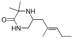 Piperazinone, 3,3-dimethyl-5-(2-methyl-2-pentenyl)- (9CI) CAS#: 116595-00-7