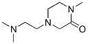 Piperazinone, 4-[2-(dimethylamino)ethyl]-1-methyl- (9CI) CAS#: 142877-39-2