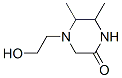 Piperazinone, 4-(2-hydroxyethyl)-5,6-dimethyl- (9CI) CAS#: 146511-05-9