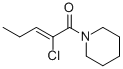 Piperidine, 1-(2-chloro-1-oxo-2-pentenyl)-, (Z)- (9CI) CAS#: 156002-14-1