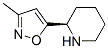Piperidine, 2-(3-methyl-5-isoxazolyl)-, (R)- (9CI) CAS#: 164351-53-5