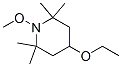 Piperidine, 4-ethoxy-1-methoxy-2,2,6,6-tetramethyl- (9CI) CAS#: 123373-72-8