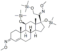 Pregn-4-ene-3,20-dione, 11,17,21-tris[(trimethylsilyl)oxy]-, bis(O-met hyloxime), (11beta)- CAS#: 32221-26-4