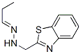 Propanal, 2-benzothiazolylmethylhydrazone (9CI) CAS#: 122508-36-5