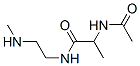 Propanamide,  2-(acetylamino)-N-[2-(methylamino)ethyl]- CAS#: 137938-00-2