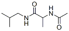 Propanamide,  2-(acetylamino)-N-(2-methylpropyl)- CAS#: 176249-91-5
