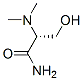 Propanamide, 2-(dimethylamino)-3-hydroxy-, (R)- (9CI) CAS#: 116833-21-7