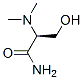 Propanamide, 2-(dimethylamino)-3-hydroxy-, (S)- (9CI) CAS#: 116853-49-7