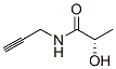 Propanamide, 2-hydroxy-N-2-propynyl-, (S)- (9CI) CAS#: 134441-85-3