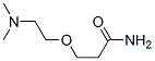 Propanamide, 3-[2-(dimethylamino)ethoxy]- (9CI) CAS#: 296761-14-3