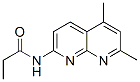 Propanamide, N-(5,7-dimethyl-1,8-naphthyridin-2-yl)- (9CI) CAS#: 296244-68-3