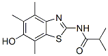 Propanamide, N-(6-hydroxy-4,5,7-trimethyl-2-benzothiazolyl)-2-methyl- CAS#: 120164-62-7