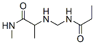 Propanamide,  N-methyl-2-[[[(1-oxopropyl)amino]methyl]amino]- CAS#: 131213-41-7