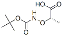 Propanoic acid, 2-[[[(1,1-dimethylethoxy)carbonyl]amino]oxy]-, (2S)- (9CI) CAS#: 42989-92-4