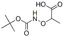 Propanoic acid, 2-[[[(1,1-dimethylethoxy)carbonyl]amino]oxy]- (9CI) CAS#: 42989-90-2